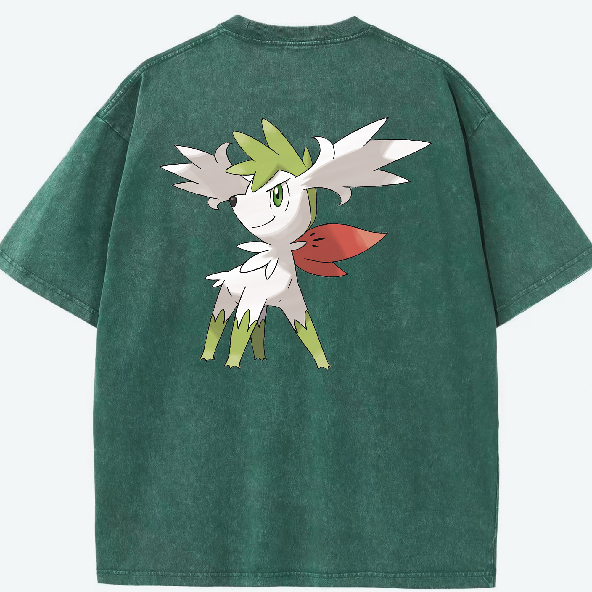 （画像用） ポケットモンスター Pokémon 綿100% ヴィンテージ風 半袖Tシャツ（背面プリント）
